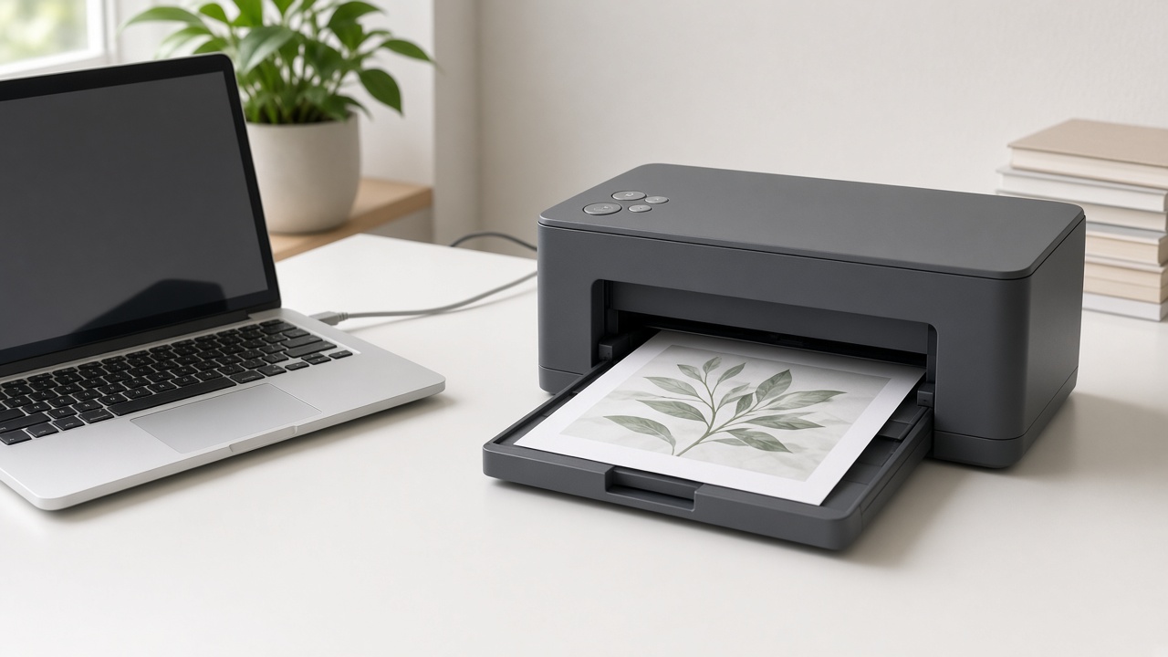 Quiet desk for screen sharing