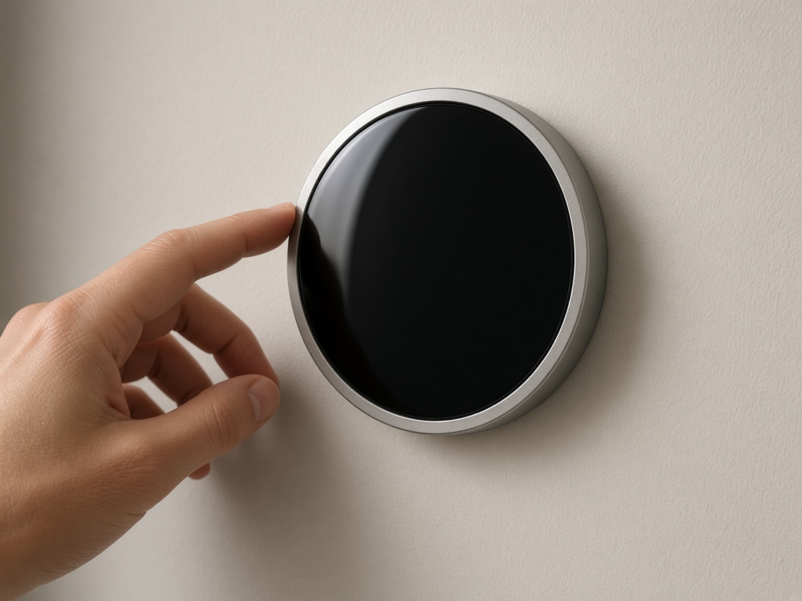 A smart thermostat
